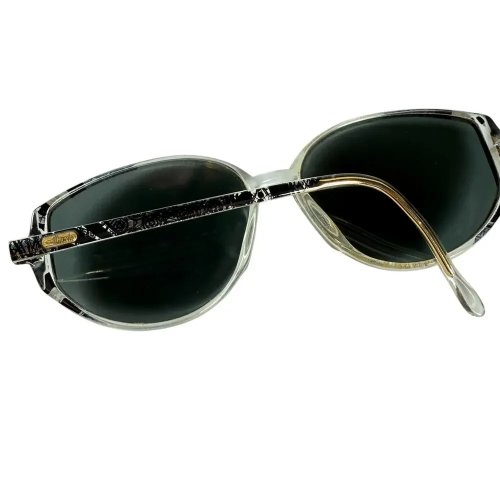 Vintage Silhouette SPX M1803 Blue Oval Sunglasses Austria FRAMES ONLY